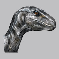 Velociraptor Face Long Sleeve Tee | Teevron