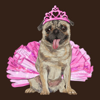 Balerina Pug With Tutu Heavy Core Tee | Teevron