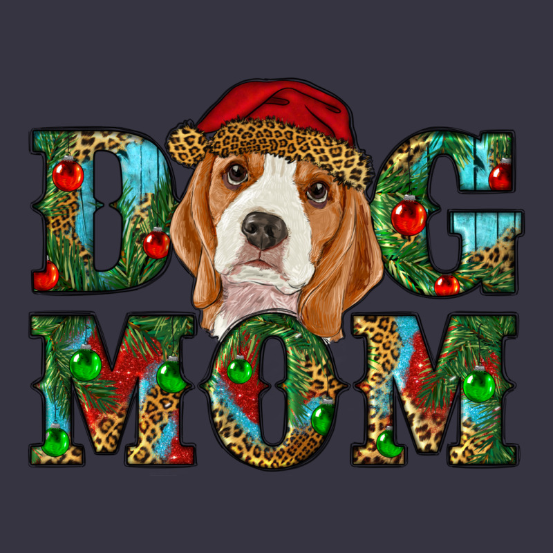 Christmas Beagle Dog Mom Vintage Hoodie by RanaPortraitStore | Teevron