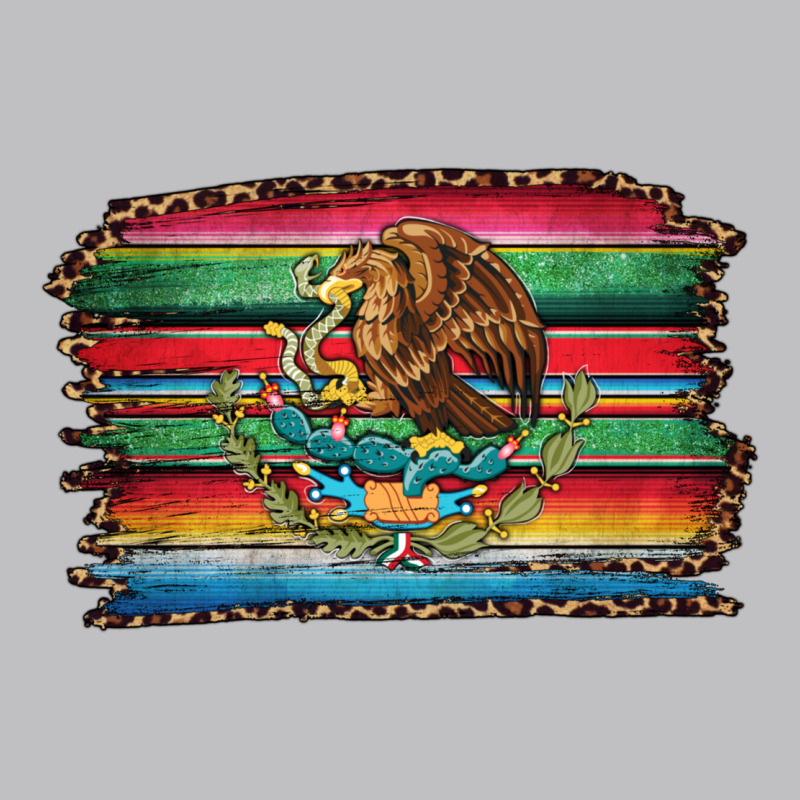 Serape Leopard Mexican Flag Long Sleeve Tee by Jasminsmagicworld | Teevron
