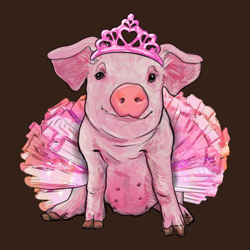 Balerina Pig With Tutu Heavy Core Tee by RanaPortraitStore | Teevron