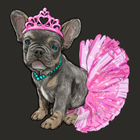 Balerina French Bulldog With Tutu Heavy Core Tee | Teevron