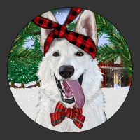 Christmas White Shepherd With Cowhide | Teevron