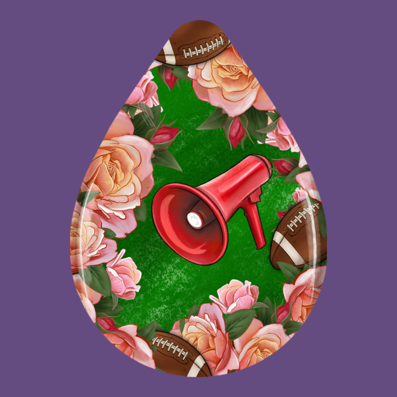 American Football And Western Roses Teardrop Vintage Hoodie by BundleAndBundleShop | Teevron