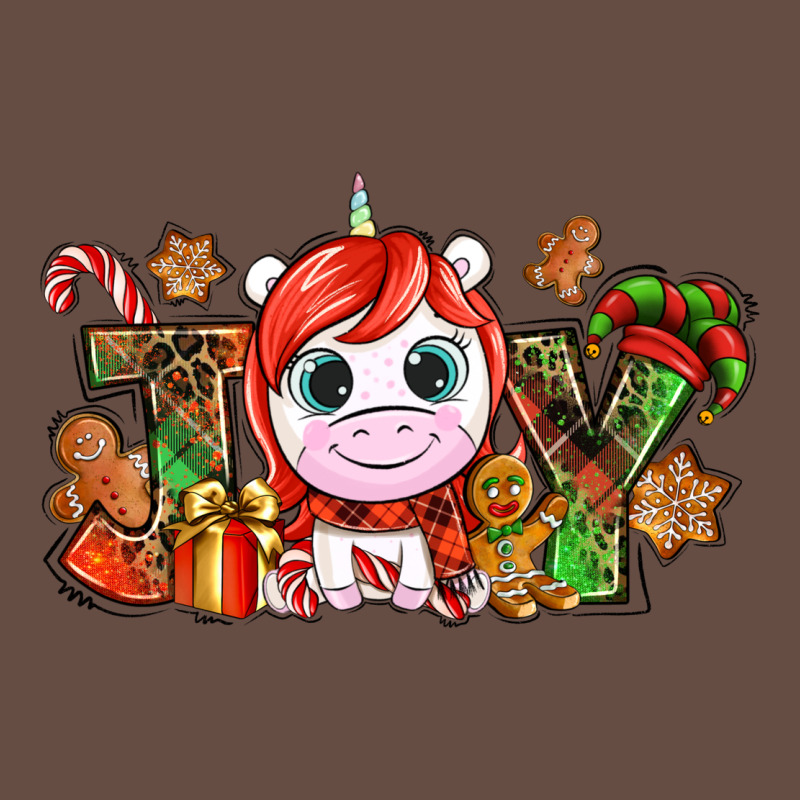 Joy Unicorn Christmas Long Sleeve Tee by NancyCooperArtShop | Teevron