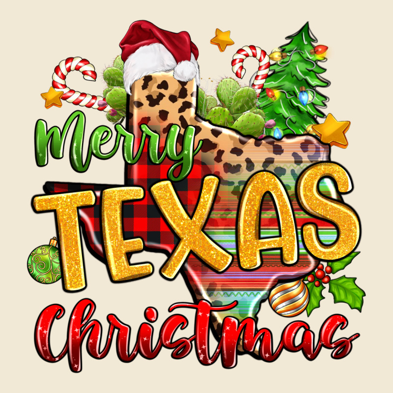 Merry Texas Christmas Ladies Tee by Zillion Design Studio | Teevron