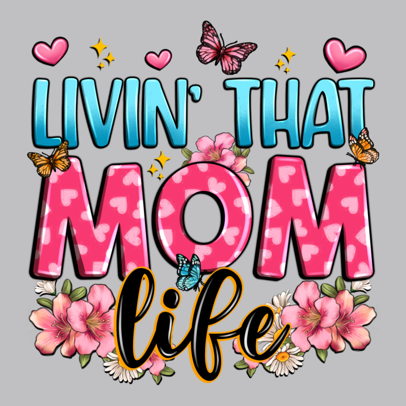 Livin' That Mom Life Long Sleeve Tee by JahusDesignShop | Teevron