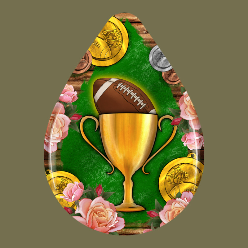 American Football And Western Roses Teardrop Vintage Hoodie by BundleAndBundleShop | Teevron