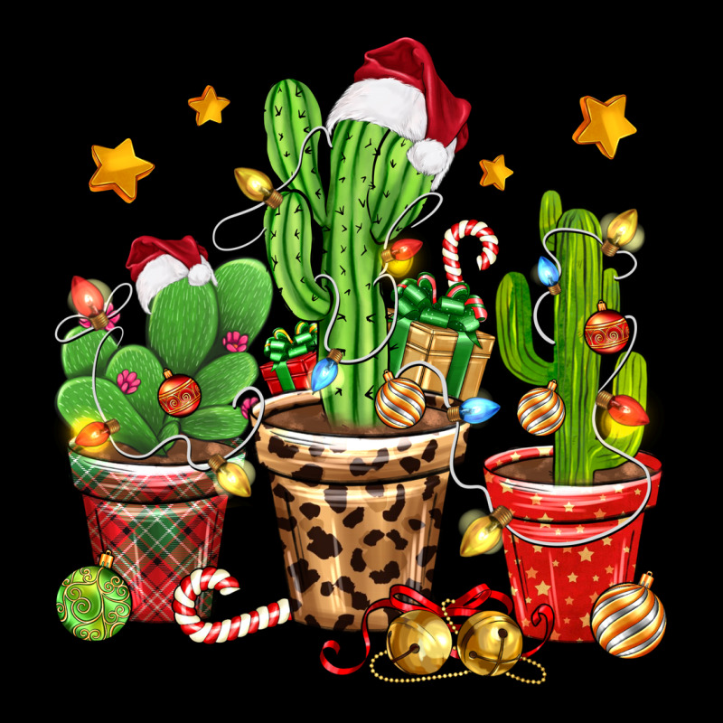 Christmas Cactus Ladies Tee by Zillion Design Studio | Teevron