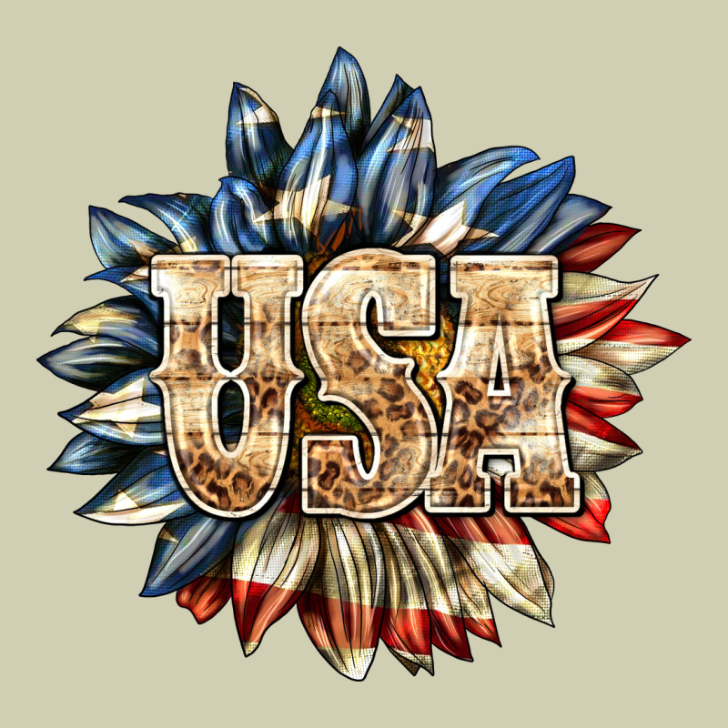 Usa Sunflower Billie Wilder Heavy Core Tee by texasbilliewilder | Teevron