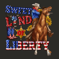 Western Sweet Land Of Liberty 4th July Billie Wilder Heavy Core Tee | Teevron