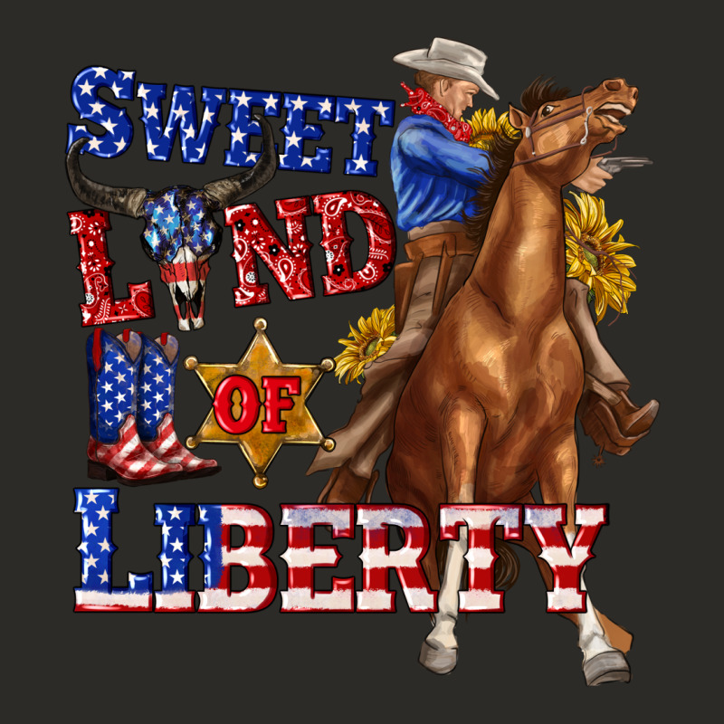 Western Sweet Land Of Liberty 4th July Billie Wilder Heavy Core Tee by texasbilliewilder | Teevron
