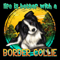 Life Is Better With A Border Collie Ladies Tee | Teevron