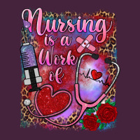 Nursing Is A Work Of Heart Premium Tee | Teevron