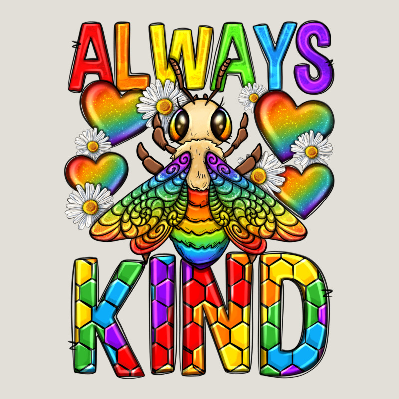 Always Bee Kind Pride Lgbtq Heavy Core Tee by texasbilliewilder | Teevron