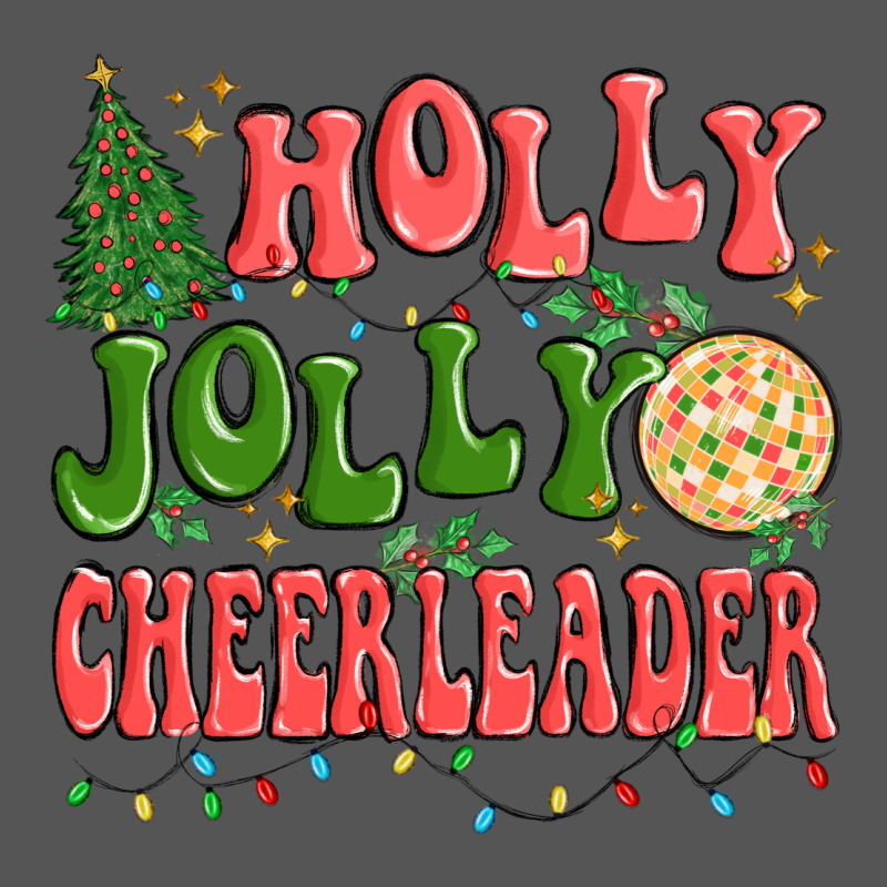 Holly Jolly Cheerleader Zipper Hoodie by MaliasSmallBusiness | Teevron