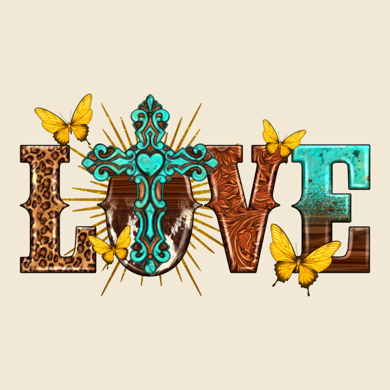Love With Cross Ladies Tee by texasbilliewilder | Teevron