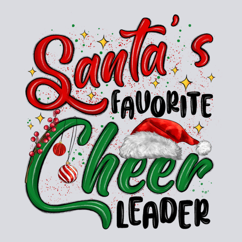 Santa S Favorite Cheer Leader Zipper Hoodie by MaliasSmallBusiness | Teevron