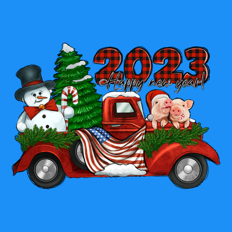 Happy New Year Truck 2023 Classic Tee by Jasminsmagicworld | Teevron
