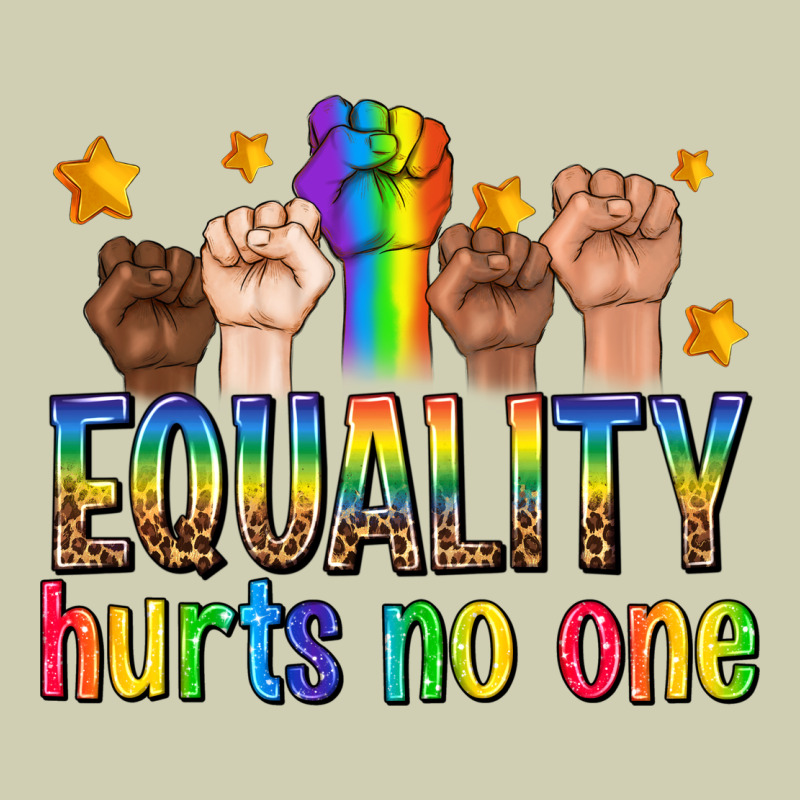 Equality Hurts No One With Fists Heavy Core Tee by texasbilliewilder | Teevron