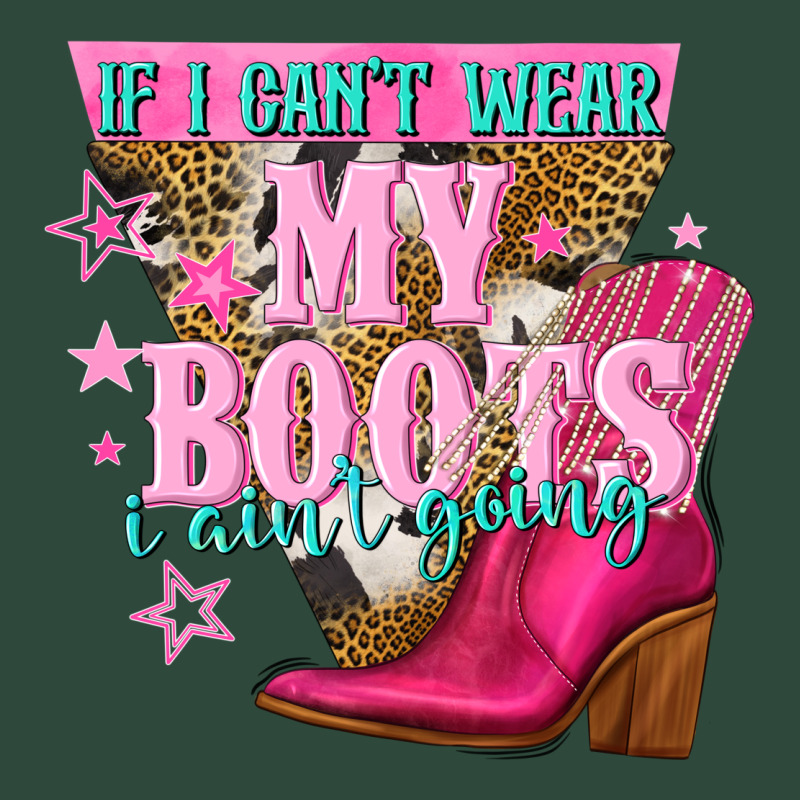 If I Cant Wear My Boots I Aint Going Zipper Hoodie by NancyCooperArtShop | Teevron