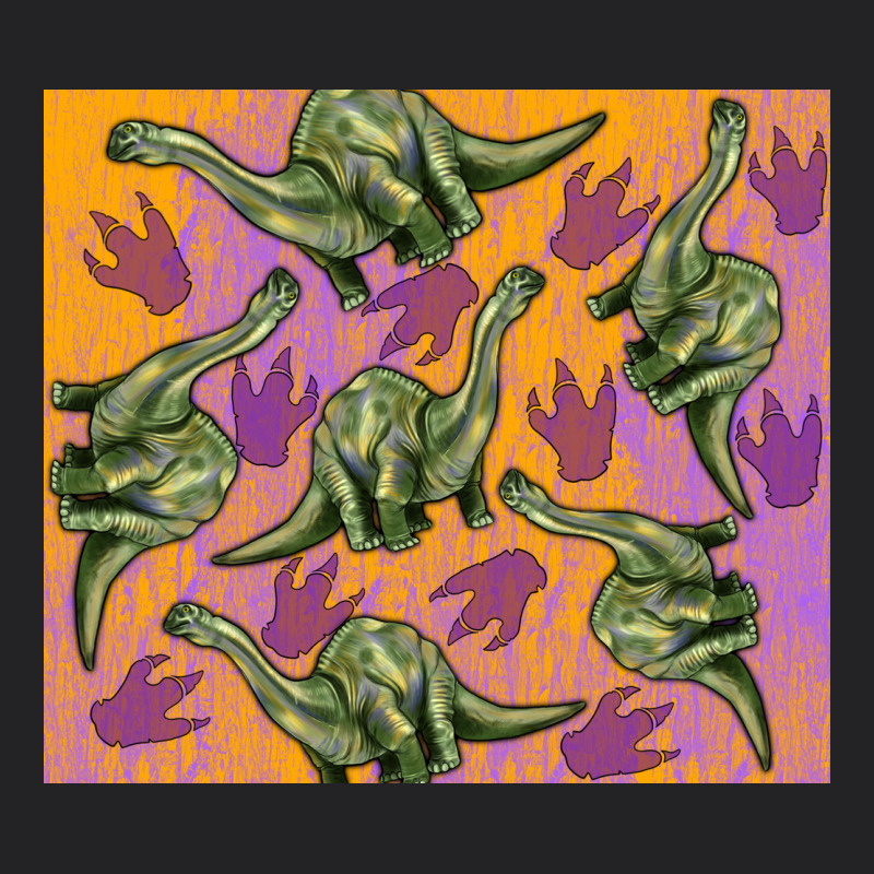 Dinosaur Brontosaurus Vintage Tee by Artiststas | Teevron