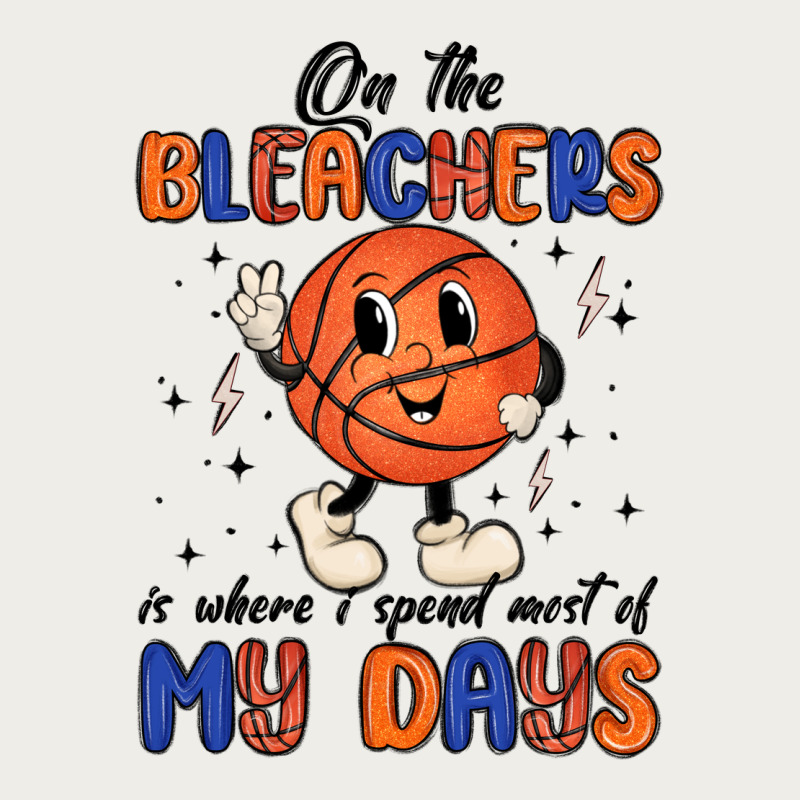 On The Bleachers Is Where I Spend Most Of My Days Zipper Hoodie by MaliasSmallBusiness | Teevron