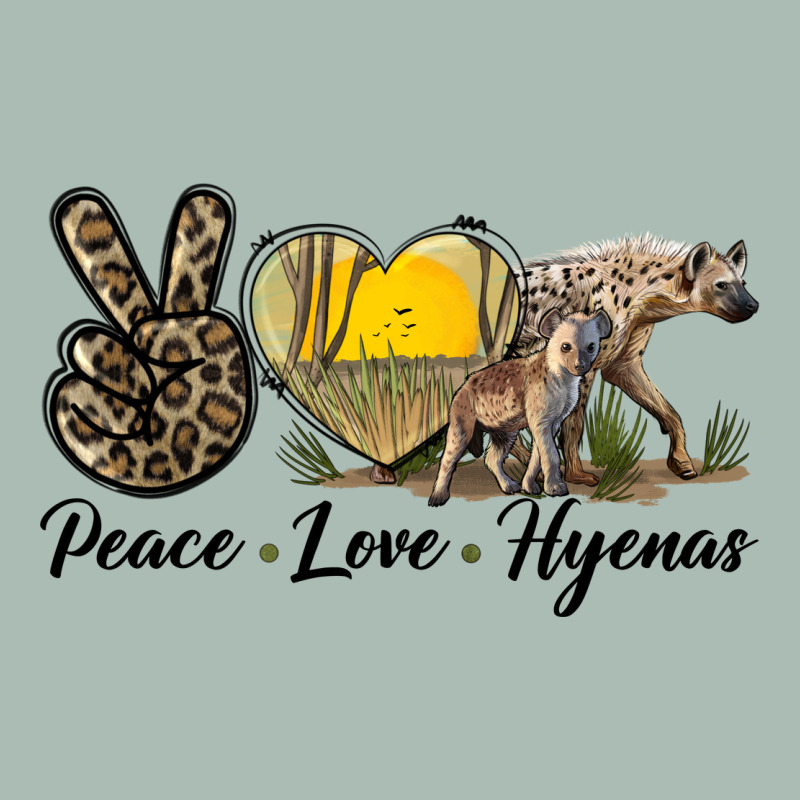 Peace Love Hyenas Classic Tee by LillyAllenDesigns | Teevron