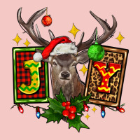 Joy With Reindeer Ado Urban Heavy Tee | Teevron