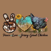 Peace Love Jersey Giant Chicken Classic Tee | Teevron