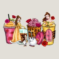 Princess Cartoon Coffee Cups Heavy Core Tee | Teevron