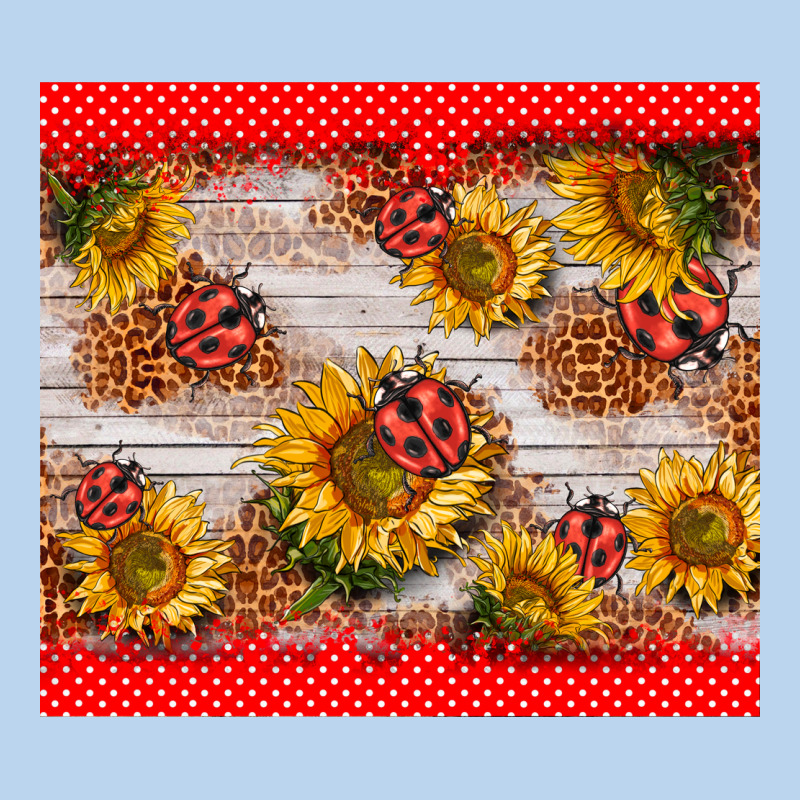 Ladybug Sunflower Classic Tee by BarkalooDesign | Teevron