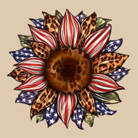 Usa Flag Camouflage Leopard Sunflower Heavyweight Sweatshirt | Teevron