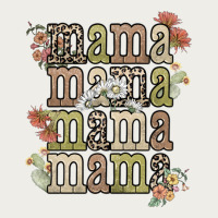 Mama Mama Mama Mama Western Flower Zipper Hoodie | Teevron