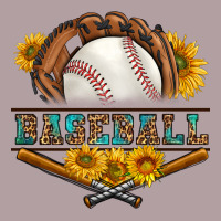 Western Baseball With Sunflower Vintage Hoodie | Teevron