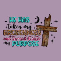 He Has Taken My Brokenness And Turned It Into My P Heavyweight Hoodie | Teevron