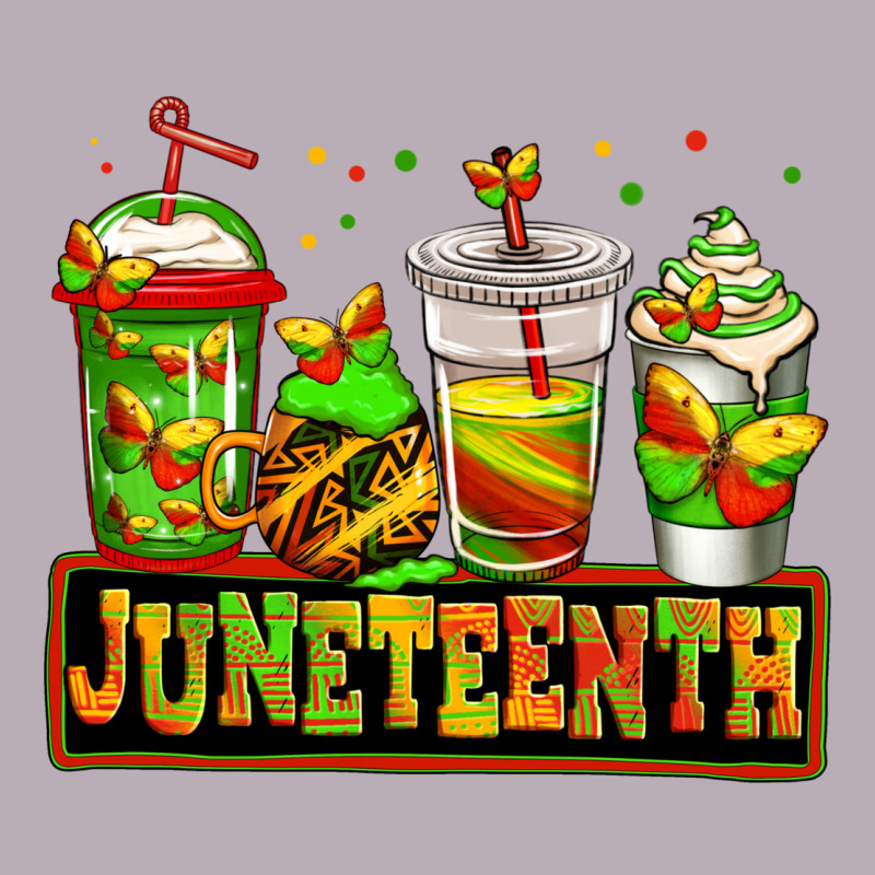 Juneteenth Afro Coffee Cups Vintage Tee by Jasminsmagicworld | Teevron