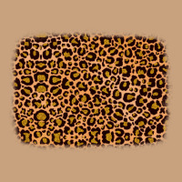 Leopard Glitter Background Vintage Tee | Teevron