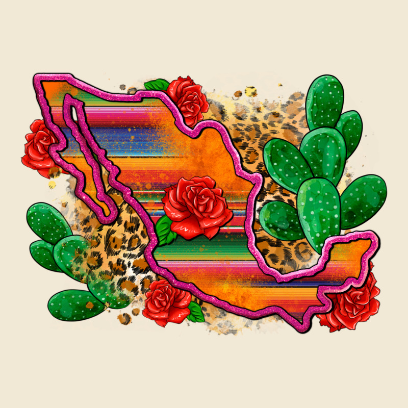 Mexico Map Premium Tee by Zillion Design Studio | Teevron