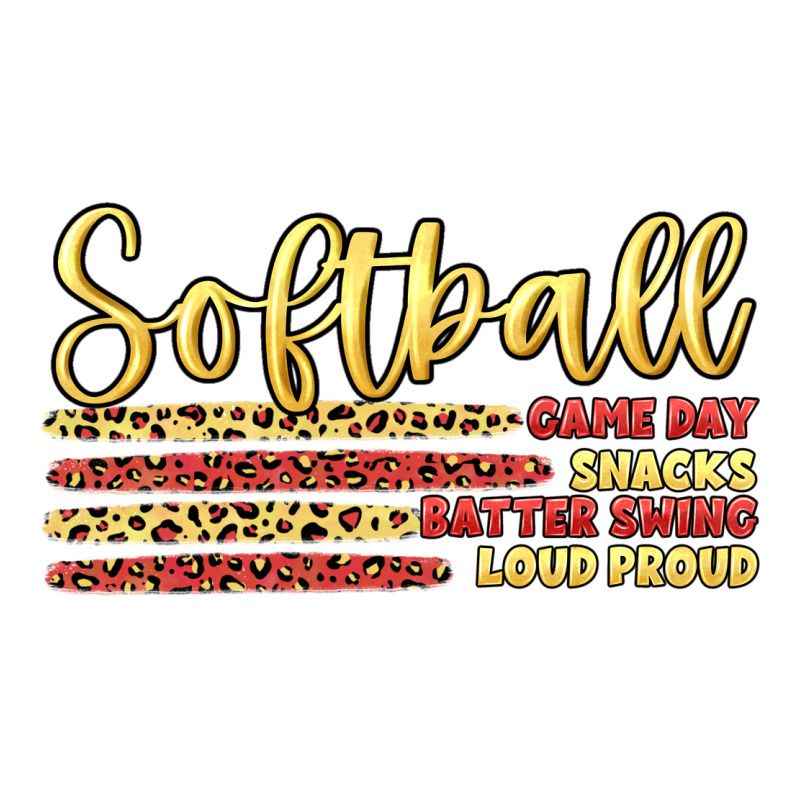 Softball Game Day Heavyweight Hoodie by Artiststas | Teevron