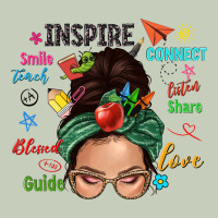 Teacher Messy Bun Caucasian Long Sleeve Tee | Teevron