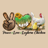 Peace Love Leghorn Chicken Classic Tee | Teevron