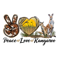 Peace Love Kangaroo | Teevron