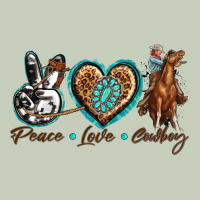 Peace Love Cowboy Ladies Tee | Teevron
