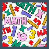 Math Seamless Pattern Urban Heavy Tee | Teevron