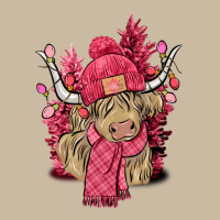Pink Winter Long Haired Cow Long Sleeve Tee | Teevron