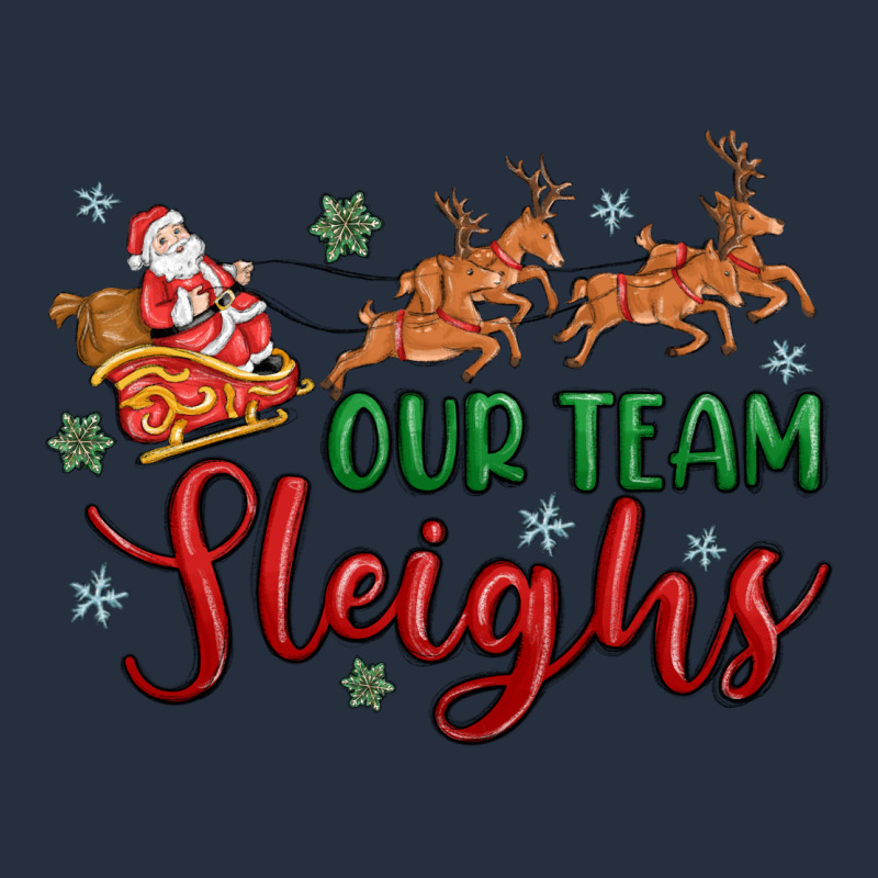 Our Team Sleigh Zipper Hoodie by MaliasSmallBusiness | Teevron