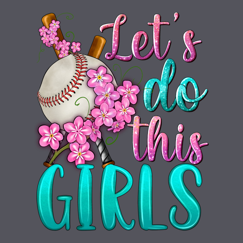 Let's Do This Girls Baseball Vintage Hoodie by BundleAndBundleShop | Teevron