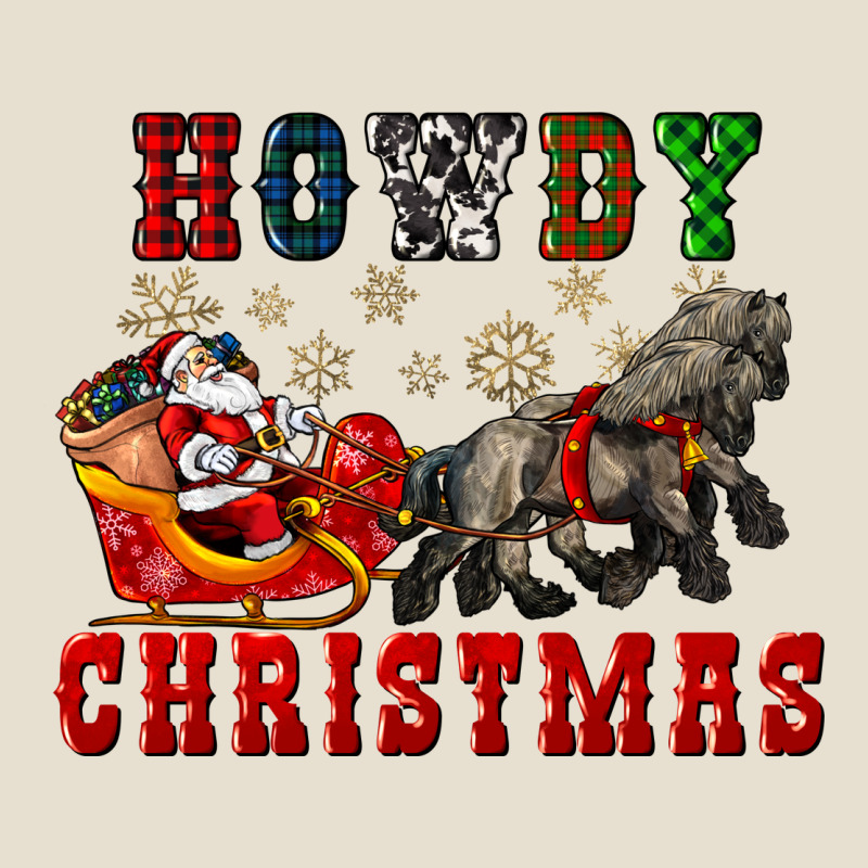 Howdy Christmas With Santa Riding His Sleighs Urban Hoodie by CowGirlArtShop | Teevron