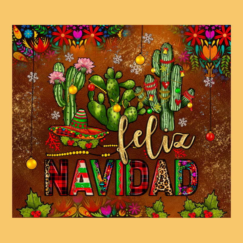 Feliz Navidad Cactus Vintage Hoodie by JahusDesignShop | Teevron